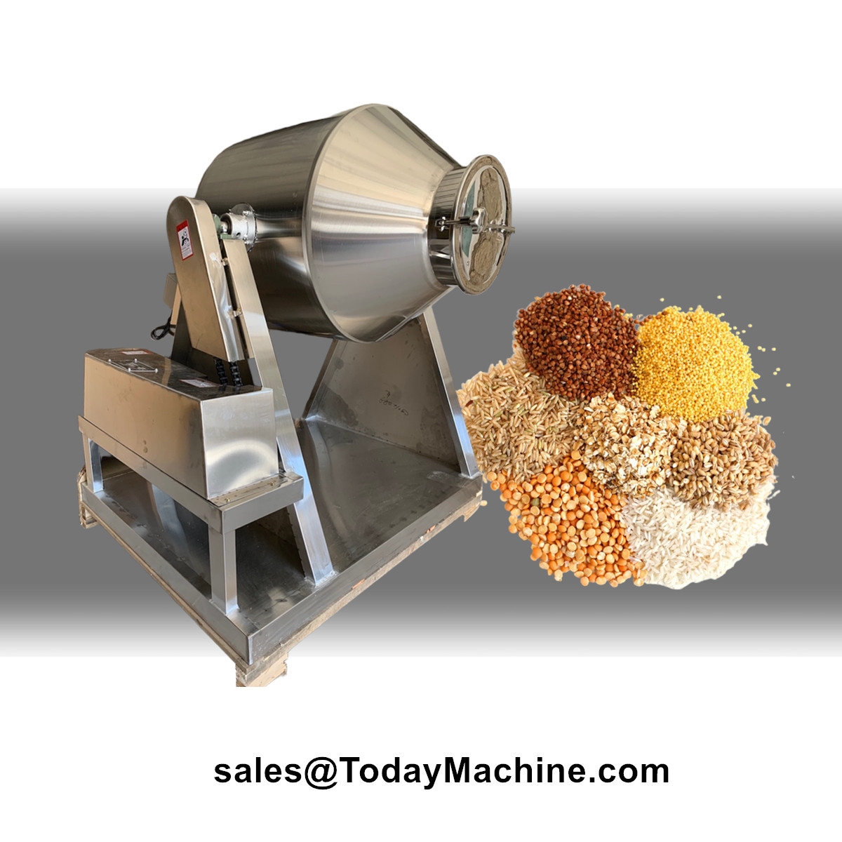 Food Grade Rotary Drum Mixer f - đánh giá và giá Nuts Mix