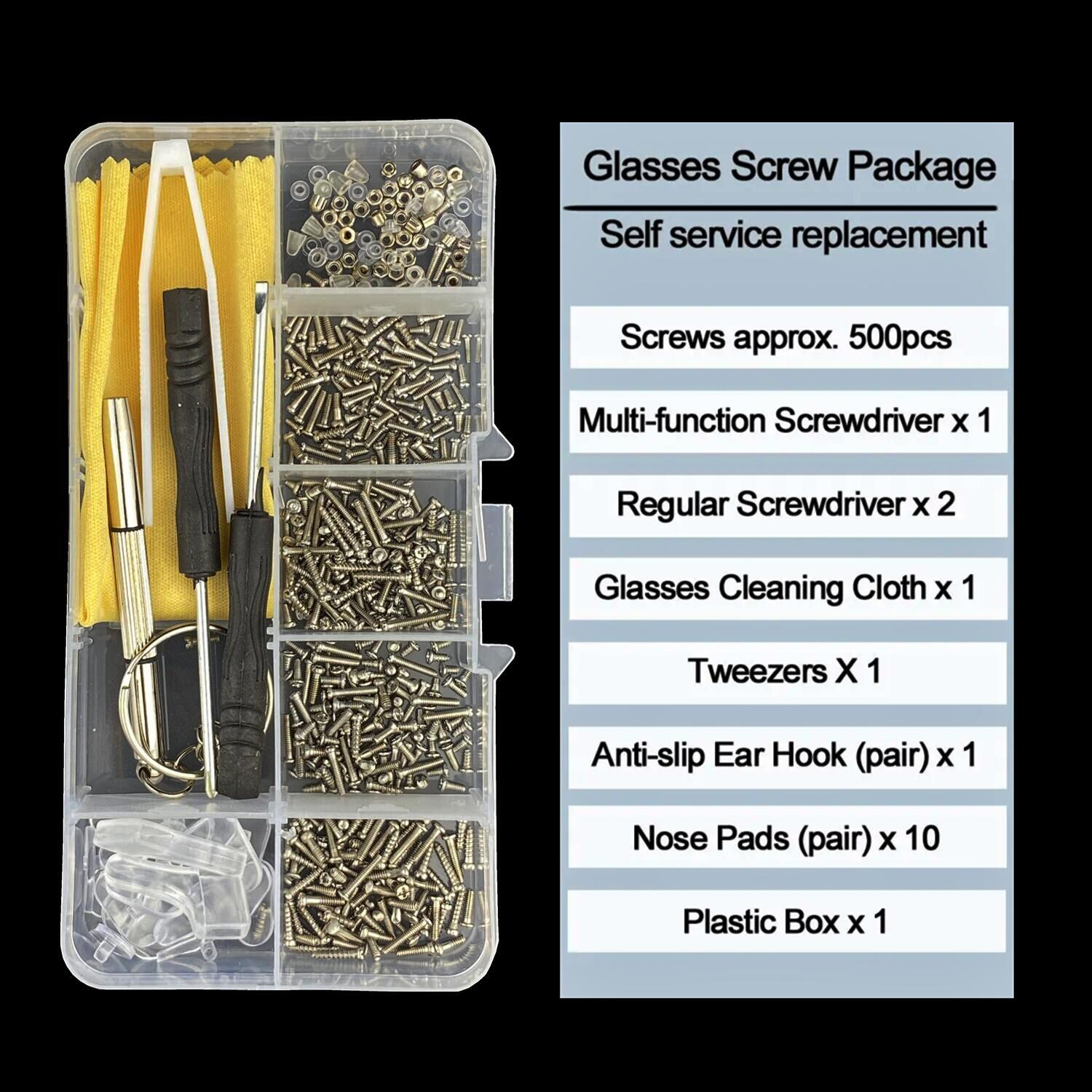 500 Pcs Eyeglasses Sunglass Re - đánh giá và giá Nuts Mix