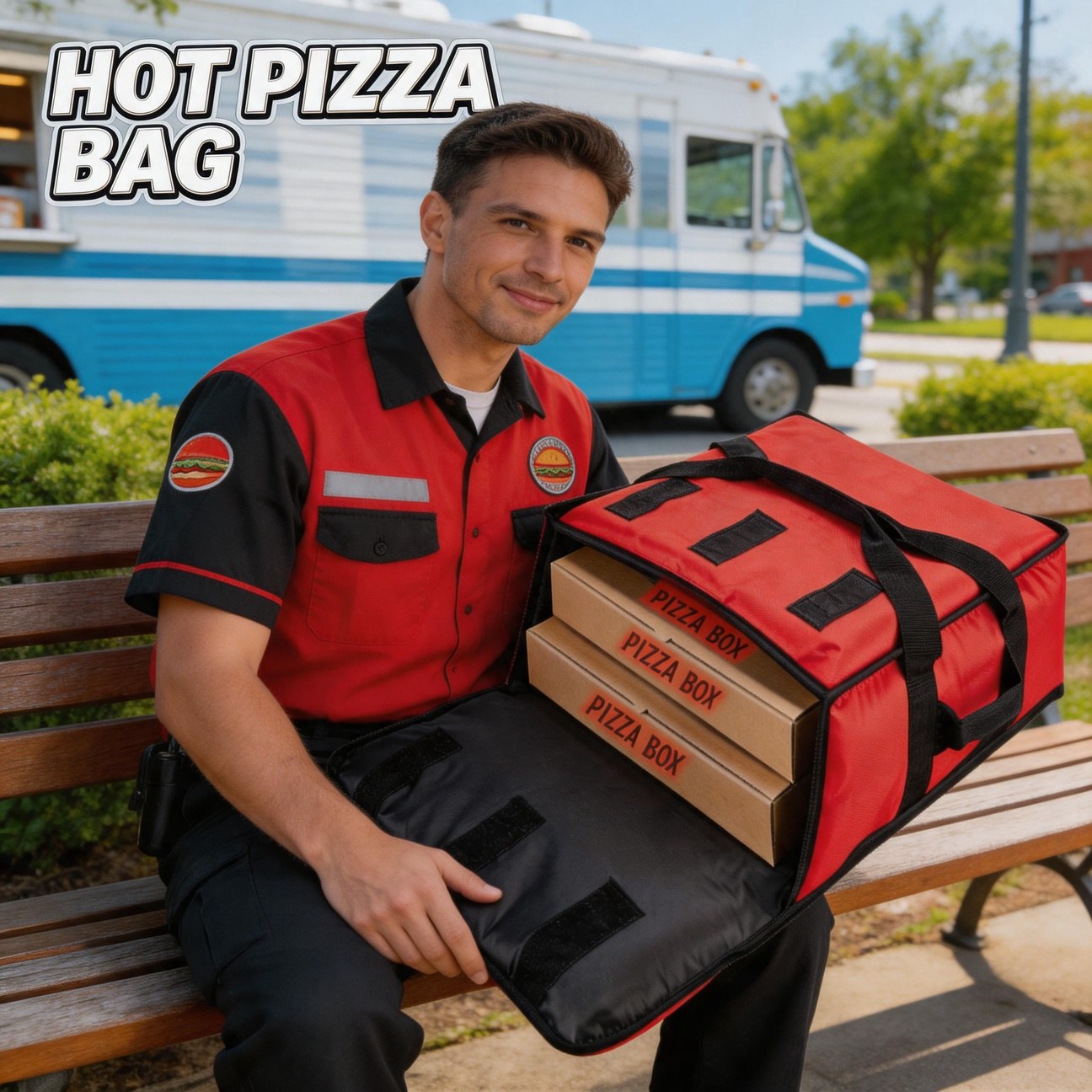 Pizza Delivery Bag Large Capac - đánh giá và giá Food Snacks Delivery
