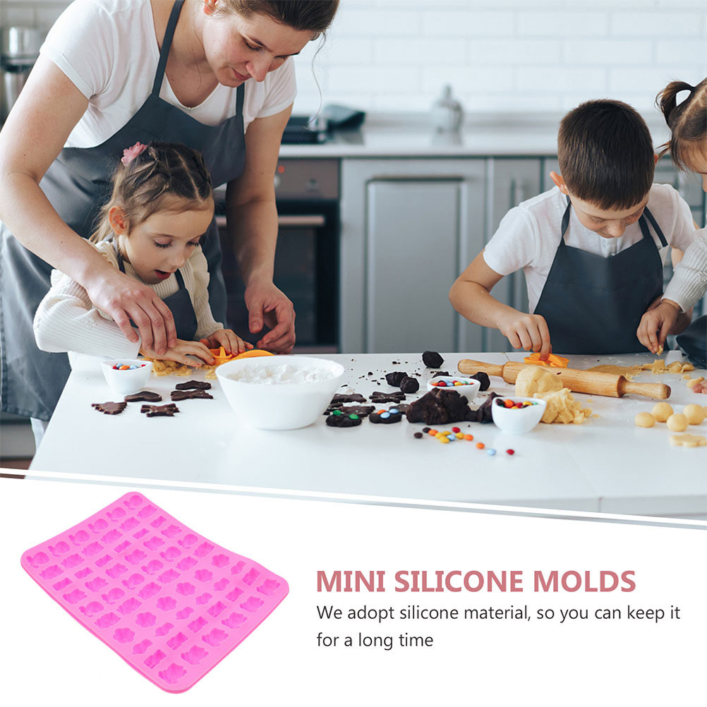 60-Cavity Mini Animal Silicone - đánh giá và giá Gummy Candy