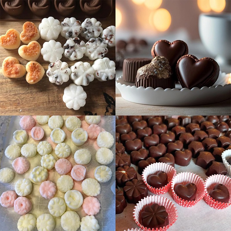 5-8PCS/set Silicone Chocolate  - đánh giá và giá Gummy Candy