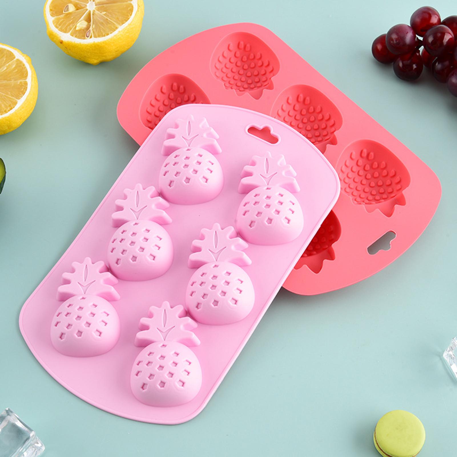 6 Cavity Fruit Shaped Silicone - đánh giá và giá Gummy Candy