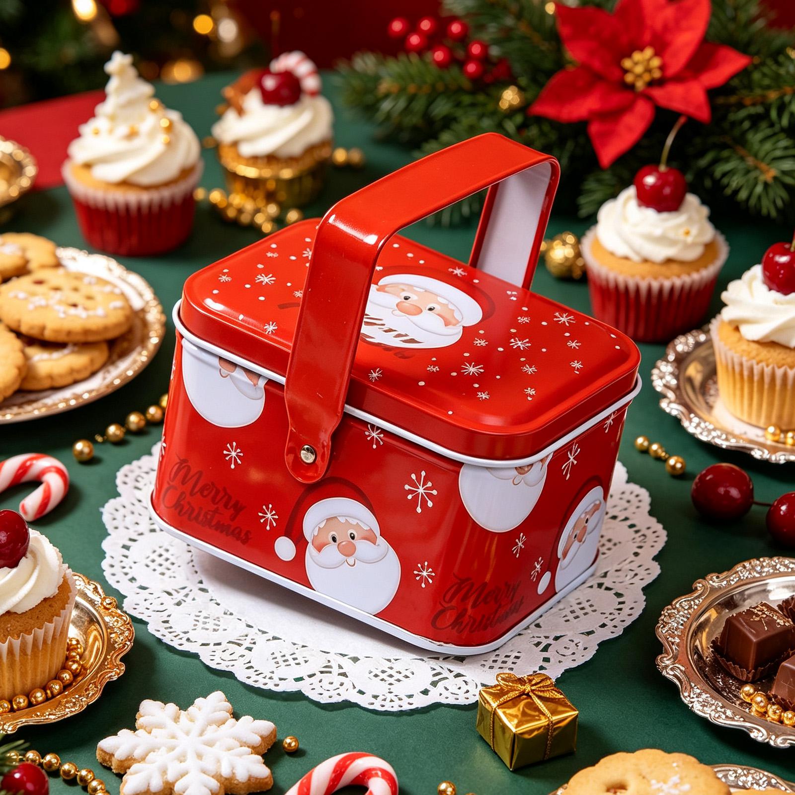 Christmas Cookie Tins Metal Sa - đánh giá và giá Chocolate Snack