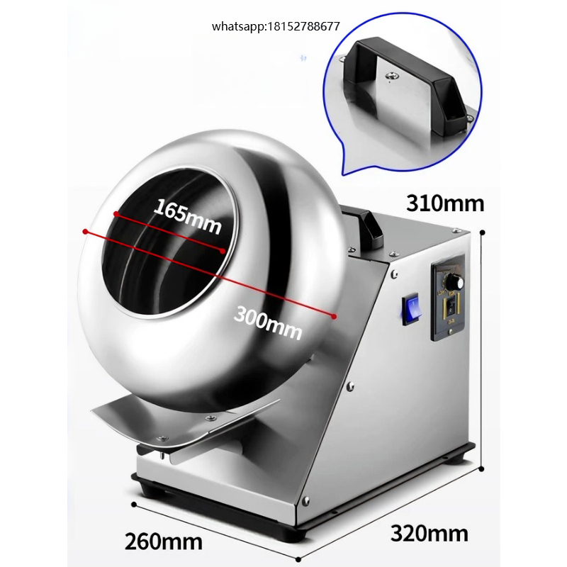 Tabletop Snack Coating Machine - đánh giá và giá Popcorn