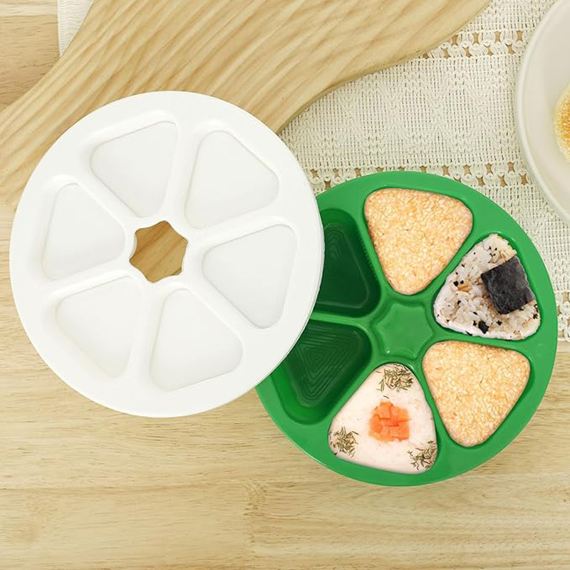 6 in 1 Sushi Maker Box Onigiri - đánh giá và giá Seaweed Snack